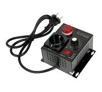 IGTOPS Interrupteur gradateur, AC 220V, 5000W, régulateur de tension SCR, moteur, ventilateur, régulateur de vitesse, variateur, régulateurs électroniques, gradation, décélération