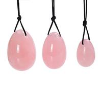 IGTOPS Yoni Lot de 3 œufs de massage avec 3 tailles, pierres de massage du plancher pelvien, pierres de massage Ben Wa Balls (rose)