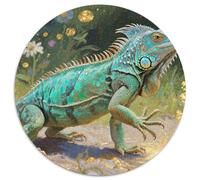 Iguana 1000 Pièces Faune Sauvage Puzzle pour Adulte Jeu D'Intelligence Jeu Cadeau Unique Adultes Et Enfants Dès 14 Ans 1000pcs (67.5x67.5cm)