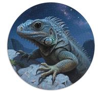 Iguana 1000 Pièces Faune Sauvage Puzzle pour Adulte Qualité Supérieure De l'art De La DécoRation Moderne Adultes Enfants 1000pcs (67.5x67.5cm)