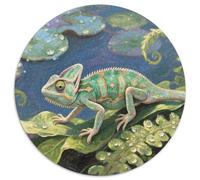 Iguana 1000 Pièces Faune Sauvage Puzzle pour Adulte Qualité Supérieure Jeu Cadeau Unique Adultes Et Enfants Dès 14 Ans 1000pcs (67.5x67.5cm)