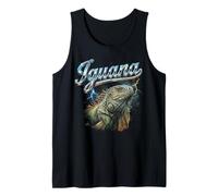 Iguana Vintage 90s Retro Funny Iguana 80's Hommes Femmes Débardeur