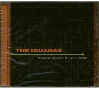 Iguanas, the - Plastic Silver 9-Volt Heart