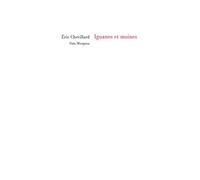 Iguanes et moines - Eric Chevillard - Fata Morgana - broché - Roman