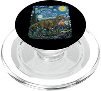 Iguanodon Nuit Étoilée Paléontologie PopSockets PopGrip pour MagSafe