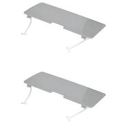 IGUATU 2X pour Classe E W124 Pare chocs Couvercle de l'Crochet de remorquage Couvercle du trou de remorquage Remorque Plaque de Couvercle de Traction