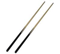 IGUATU 2X Queues de Billard en Bois Bâtons de Billard Piscine Accessoires de Snooker Outils de Billard 145cm