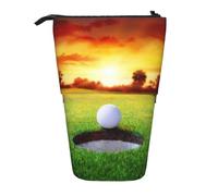 IguaTu Ballerina Dance - Trousse extensible - Organiseur de papeterie télescopique - Tissu Oxford durable - Multi-usage - Pour stylos, maquillage, Sport Golf Ball Sunset Tree Balle de golf, Taille