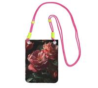 IguaTu Beautiful Flowers1 - Sac à bandoulière léger et résistant à l'eau en sergé pour femme, petit sac à main de voyage, Belles fleurs 1, Taille unique