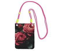 IguaTu Beautiful Flowers1 - Sac à bandoulière léger et résistant à l'eau en sergé pour femme, petit sac à main de voyage, Beautiful Flowers, Taille unique