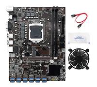 IGUATU Carte mère B250C BTC Mining + câble + graisse thermique + ventilateur 12XPCIE vers USB 3.0 GPU Slot LGA1151 pour BTC Miner