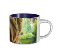 IguaTu Cute Sloth1 Grande tasse à café en céramique 450 ml Tasse à thé avec poignée pour la maison, la cuisine, le bureau Cadeau