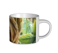 IguaTu Cute Sloth1 Grande tasse à café en céramique 450 ml Tasse à thé avec poignée pour la maison, la cuisine, le bureau Cadeau