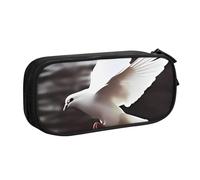 IguaTu Flying Dove Trousse à crayons grande capacité - Organiseur de papeterie double couche pour l'école, le bureau, les voyages, Noir , Taille unique, Trousse de beauté