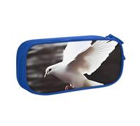 IguaTu Flying Dove Trousse à crayons grande capacité - Organiseur de papeterie double couche pour l'école, le bureau, les voyages, bleu, Taille unique, Trousse de beauté