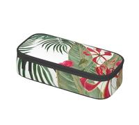 IguaTu Follow Your Dreams Trousse à crayons grande capacité avec compartiments et fermeture éclair Motif paresseux, Hawaï d'été, Taille unique, Trousse de beauté