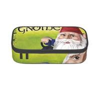 IguaTu Funny Fox Trousse à crayons de grande capacité pour l'école, papeterie organiseur pochette avec compartiments, sac à fermeture éclair, Nains de jardin colorés, Taille unique, Trousse de beauté