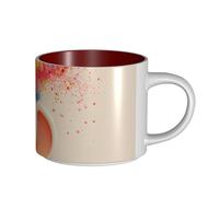 IguaTu Grande tasse à café éléphant en céramique 450 ml avec poignée pour la maison, la cuisine, le bureau