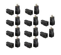 IGUATU Lot de 10 adaptateurs réseau LAN Ethernet RJ45 4K 3D 1.4 30 m