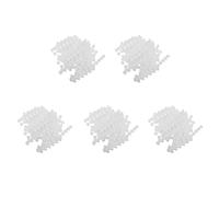 IGUATU Lot de 1200 pots de peinture vides - 200 bandes acryliques - Mini conteneur de rangement avec couvercles - 3 ml
