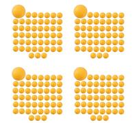 IGUATU Lot de 200 balles de ping-pong de qualité supérieure - Balles d'entraînement avancées durables couture - Orange