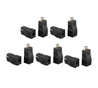 IGUATU Lot de 5 adaptateurs réseau LAN Ethernet RJ45 4K 3D 1.4 30 m