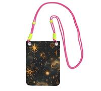 IguaTu Sac à bandoulière moderne du milieu du siècle avec formes tombantes pour femme, léger et résistant à l'eau, petit sac à main de voyage, Motif magique, Taille unique