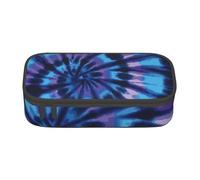 IguaTu Trousse à crayons de grande capacité avec compartiments et fermeture éclair Motif éléphant et girafe, Teinture violette, Taille unique, Trousse de beauté