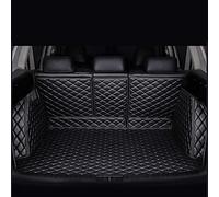 IGUATU Voiture Tapis De Coffre pour Porsche Macan 2014-2023, Couverture ComplèTe Cuir Protection Coffre ImperméAble Antidérapant IntéRieurs Accessoires,Allblack