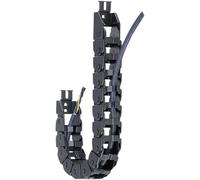 igus Easy Chain® E-Kette® E14.2 E14.2.075.0 Chaîne de transmission dénergie Principe du bouton-poussoir, Classification UL94-V2