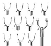 iguTrail Lot de 10 supports pour arbres fruitiers - Réutilisables - Pour arbres fruitiers, cages à plantes inclinées, vignes, vergers