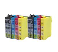 IGZLLBYJ 5 Cartouches d'encre compatibles Pack T1295 T1291 T1292 T1293 T1294 Compatible avec Les imprimantes SX420W SX425W SX525WD SX230(4BK 2C 2Y 2M)