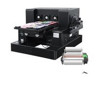 IGZLLBYJ A3 Imprimante à Plat XP600 DTF Machine d'impression Compatible avec la Bouteille de Stylo Compatible avec l'impression A3 DTF(A3 XP600 UV DTF)
