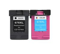 IGZLLBYJ Cartouche à Encre magnétique Compatible 678 Ensembles Compatible avec 678 imprimantes, y Compris Deskjet 2515 3515 1018 1518 2548 3548 4518(Color)