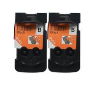 IGZLLBYJ Cartouche à Encre remplie Cartridge Imprinthead QY6 8002 8018 Compatible avec G1400 G1410 G2400 G2410 G3400 G3410 G4400 G4410 Compatible avec CA91 CA92(2Black)