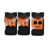 IGZLLBYJ Cartouche à Encre remplie Cartridge Imprinthead QY6 8002 8018 Compatible avec G1400 G1410 G2400 G2410 G3400 G3410 G4400 G4410 Compatible avec CA91 CA92(2Black 1Color)