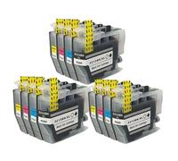 IGZLLBYJ Cartridge Compatible à Encre complète ASW LC3213 LC3213XL Compatible avec DCP-J772DW DCP-J774DW MFC-J890DW MFC-J895DW Printers(3set 12PK)