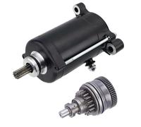 IGZLLBYJ Démarreur électrique 2 pièces avec engrenage d'entraînement Compatible avec Les Moteurs WaveRunner III WRA650 RA700 650 701cc (2PCS Set)