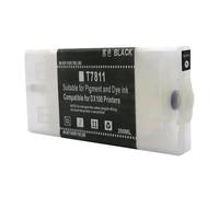 IGZLLBYJ 'T7811-T7816 Cartouches à Encre Rechargeables compatibles avec des puces Compatible avec Frontier-S DX-100 Fuji DX100 Imprimante Disponible en 6 Couleurs'(T7811-BK)