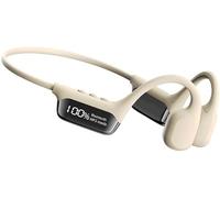 IGZNB Luvant Bone Conduction Headphones,Écouteurs De Sport À Oreille Ouverte (Blanc)