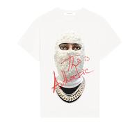 IH NOM UH NIT - This Is Authentic Mask T-Shirt - Homme - Tops - Blanc - Taille: XL