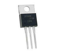 iHaospace 20Pcs IRF540N IRF540 IR MOSFET N-Channel 33A 100V The Transistor