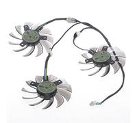 iHaospace 3 Pcs/lot T128010SU DC 12V 0.35A 4pin Carte Graphique Fan for GTX770 GTX760 GTX680 Graphics Card Cooling Fan