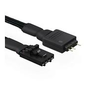 iHaospace Adaptateur RVB 4 broches pour Corsair Commander Core, câble iCUE Commander, connecteur ARGB 5 V 3 broches