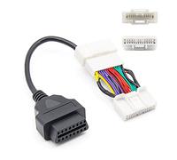 iHaospace Câble adaptateur OBD2 répartiteur pour Tesla Model 3 & Y 2019-2021, outil de diagnostic OBD, connecteur OBD2