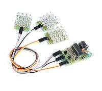iHaospace CD4017 + NE555 Flash Light Explosion LED Suite Self DIY Kit Electronic Version Finition