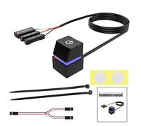 iHaospace Desktop Computer Power Switch Power Supply Control,PC power switch pc start button computer power button On Off Power SW Cable