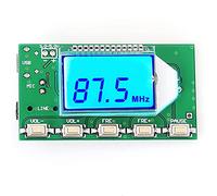 iHaospace Digital Fm Transmetteur Stereo Frequency Modulation DSP PLL 76.0-108.0 M-H-z Wireless Module LCD Display pour Arduino Raspberry