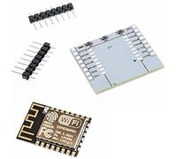 iHaospace ESP8266 ESP-12 F WiFi Serial Module Board Wireless Transceiver Network Development Board for Arduino with Adaptor plate 3 x ESP-12F