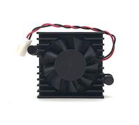 iHaospace Heatsink fan for DaHua DVR Fan,HDCVI Camera Fan,DAHUA DVR 5V Motherboard Fan, 5V DAHUA Fan, 2 Wire 2 Pin Cooler Fan